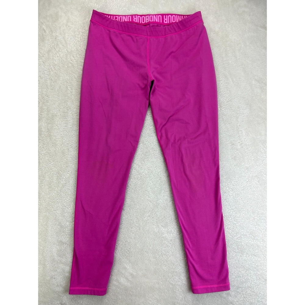 Under Armour Charged Ankle Leggings Womens Bright Pink Evolved Graphic Outdoor
